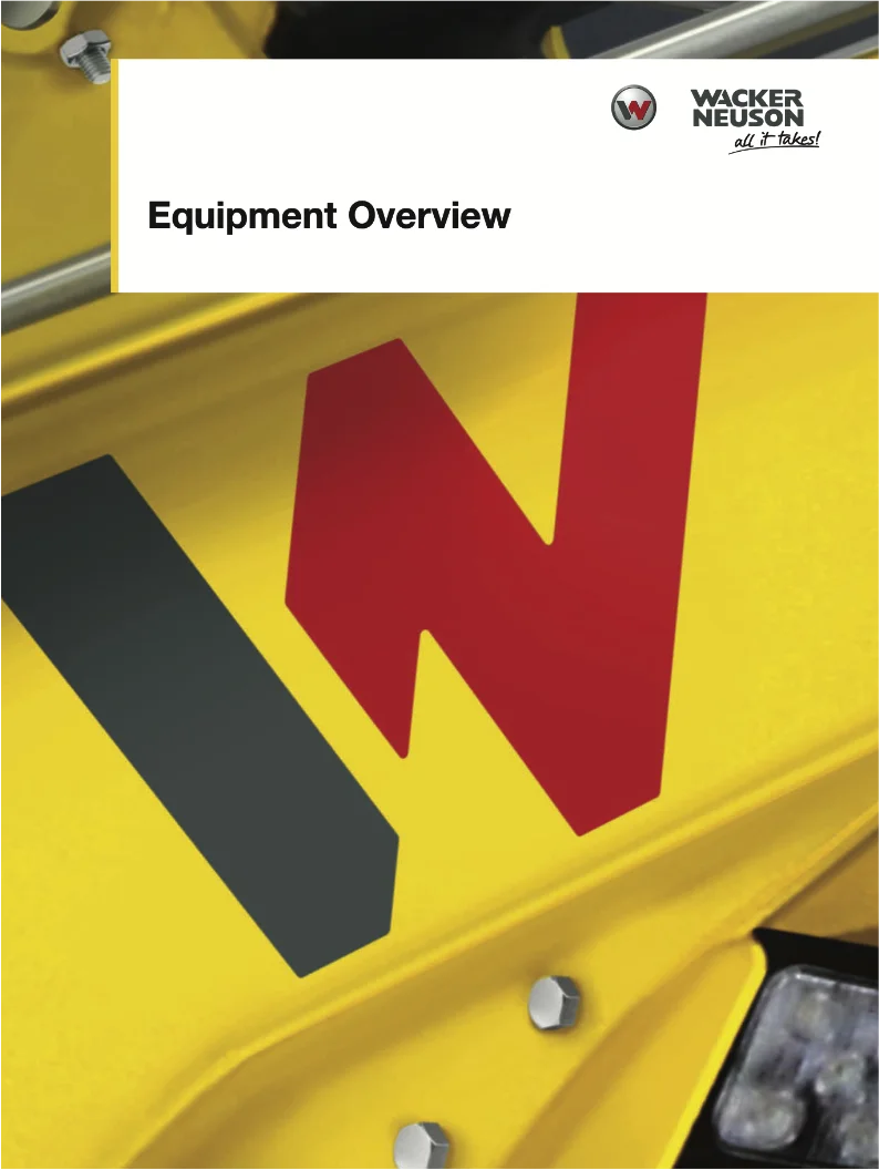 Equipment Overview Physical Literature Bundle