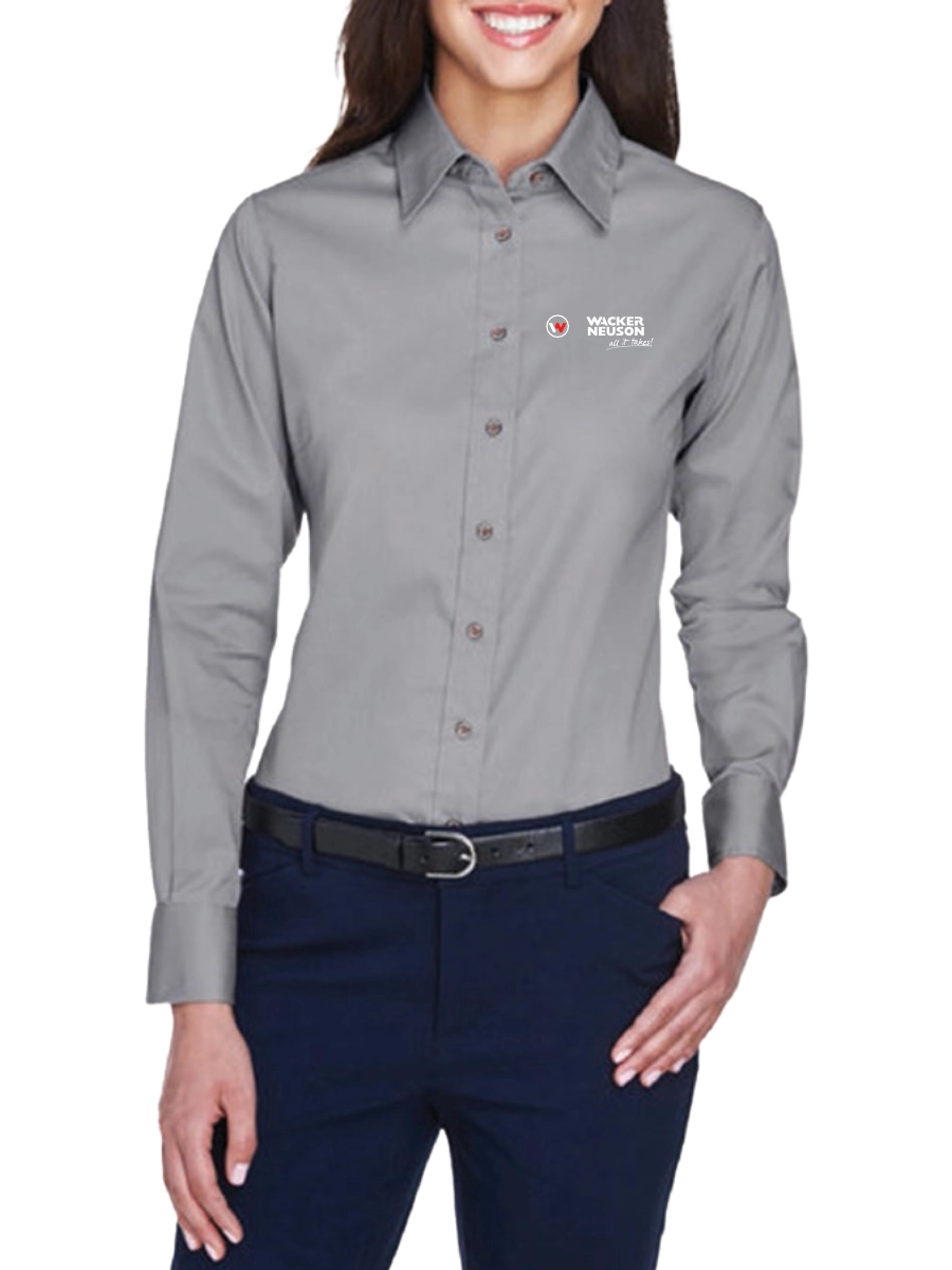 Ladies LS Twill Shirt - Image jszqg2